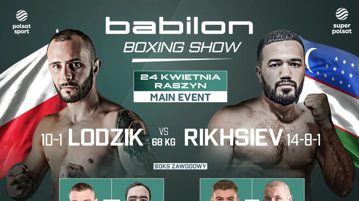 Babilon Boxing Show w Raszynie – Lodzik, Zyśk, Przybyła i Kunicki w ringu